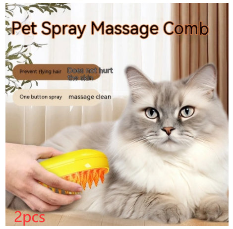 Water-free Electric Spray Massage Comb